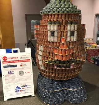 CANStruction Design Build Competition to Feed the Hungry